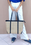 Anisa thin weave rattan bag