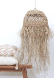 Naturelle lampshade with tassel