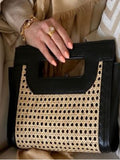 Nadia Trendy Rattan bag