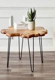 Island Brown SIDE TABLE SET of THREE