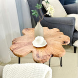 Island Brown SIDE TABLE SET of THREE