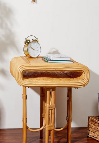 Rattan Side Table