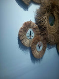 Woven Wall Hanging Craft Animal Head Wall Decoration