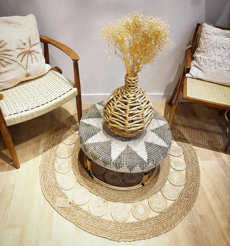 Modern Designer Seagrass Rug