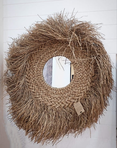 Seagrass Tassel mirror