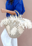 Lina RUMBAY STRAW Beach bag