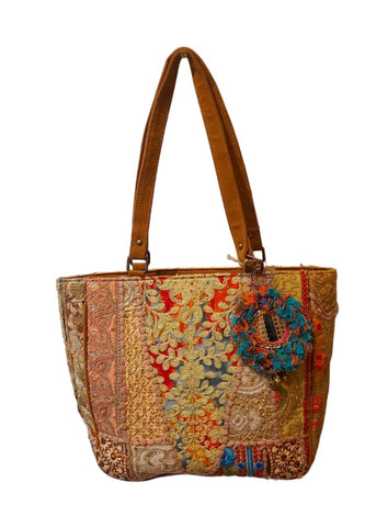 Banjara embroidery patch work handmade shoulder bag