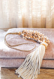 TASSEL SHELL Curtain tie beads