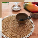 Seashells placemat