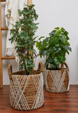 Abyad Multipurpose Indoor Outdoor Planter Basket (Set of 2)