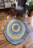 Jute Cotton Braided Carpet