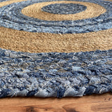 Jute Cotton Braided Carpet