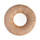 Designer Rattan Mirror