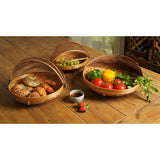 Bamboo Tray with Net - Set of 3