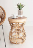 Rattan Side Table