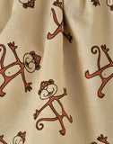 Monkey Print Pure Cotton Sleepwear Set