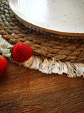 Aliza Seagrass Macrame Table mat