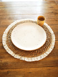 Aliza Seagrass Macrame Table mat