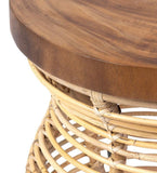 Rattan Side Table